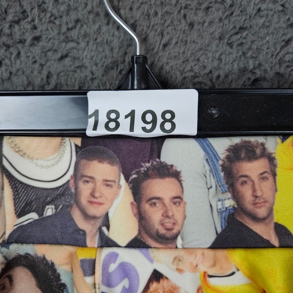 O-Mighty NSYNC Band Photo‎ Collage Mini Skirt XS/S Pop Culture 90s Aesthetic - Picture 10 of 10